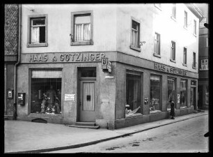 Gebäude Ecke Brückengasse/Marktplatz (Haas und Götzinger)