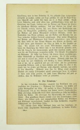 30. Der Himalaya