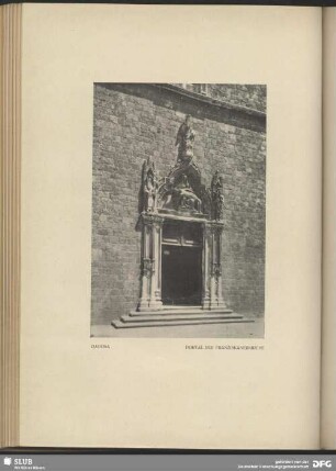 Portal der Franziskanerkirche