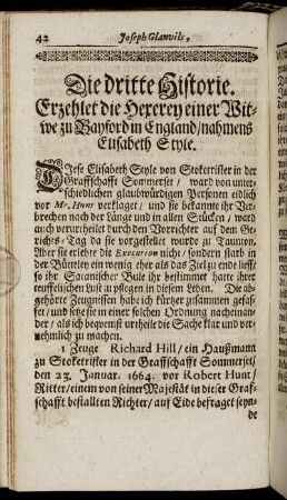 Die dritte Historie.