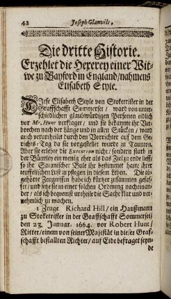 Die dritte Historie.