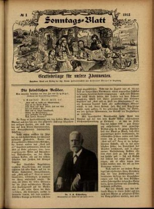 Ausgabe vom Sonntag, den 05. Januar 1913.