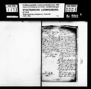 Kommunsachen: Liegenschaften, Oberamt Vaihingen