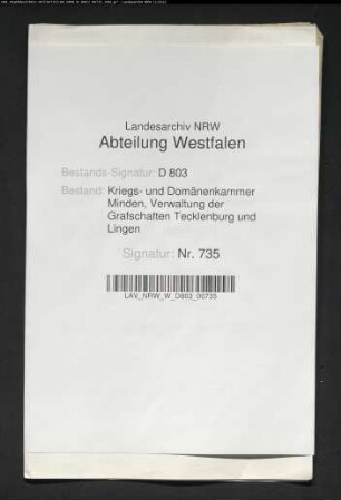 Die Schuldkonsense auf Suderdieks Stätte, Bauerschaft Meckelwege, Kirchspiels Lienen