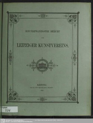 21.1880: Bericht des Leipziger Kunstvereins