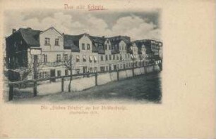 Die "Sieben Häuser" an der Brüderstraße: abgebrochen 1870 [Das alte Leipzig]