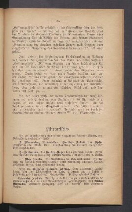 Litterarisches