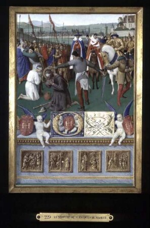 Stundenbuch des Etienne Chevalier — Das Martyrium des heiligen Jakobus des Älteren
