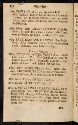 156-168, Lucius Verus. - Septimius Sverus.