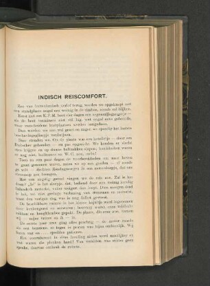 Indisch reiscomfort