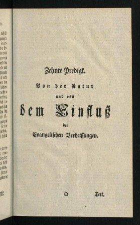 241-258, X. Predigt. Zweyte Predigt über diesen Text.