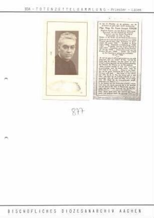 Feron, Msgr. Mag. Dr. Frans Joseph