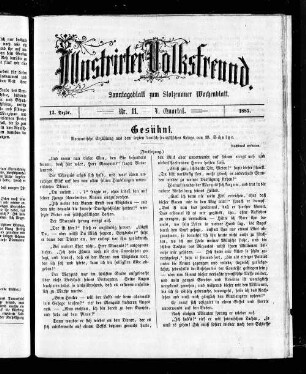 Illustrirter Volksfreund. 1885-1885