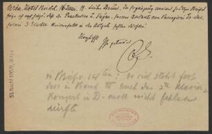 Brief an Ludwig Strecker (senior) an B. Schott's Söhne : 16.06.1919