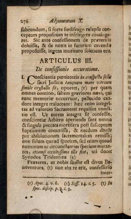 276-285, Articulus III
