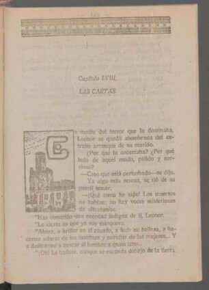 Capítulo LVIII - Las cartas