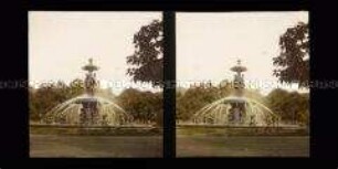Franz Josefs Brunnen im Stadtpark von Graz