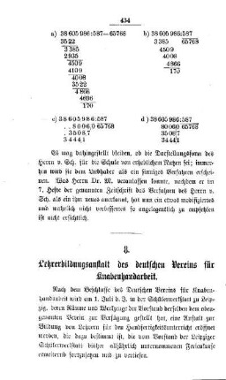 Lehrerbildungsanstalt des deutschen Vereins für Knabenhandarbeit