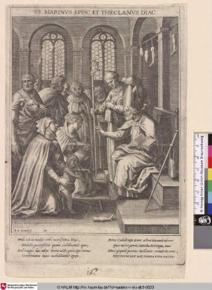 SS. Marinus Episc. Et Theclanus Diac