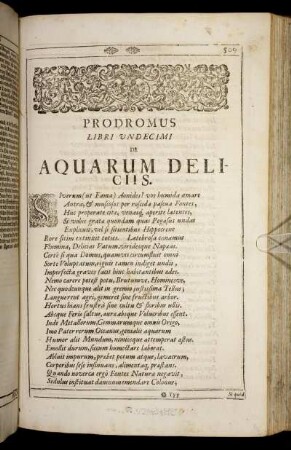 [Eilfftes Buch. Wasser-Lust.]