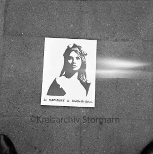 Verschwisterung mit Déville-lès-Rouen: Bild "La Marianne de Déville-lès-Rouen", 25. Mai 1969