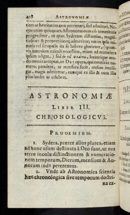 428-482, Liber III: Chronologico