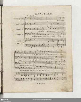Graduale: Domine, miserere nostri