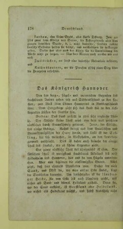 Das Koenigreich Hannover