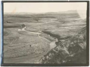 Schotterterrassen am Río Jayuma Llallagua
