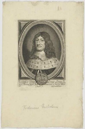 Bildnis des Frederico Gvlielmo Marchioni Brandenburgensi