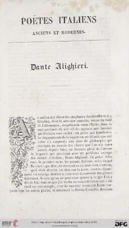 Dante Alighieri