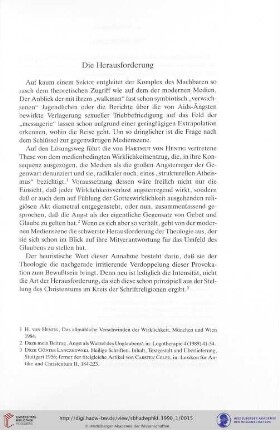 Die Herausforderung