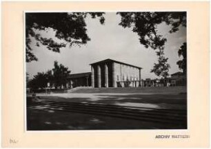 Reichsgartenschau 1939 auf dem Killesberg, Stuttgart: Eingangsgebäude