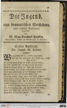 [Schrift VII-IX]