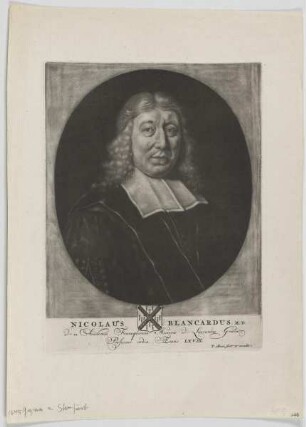 Bildnis des Nicolaus Blancardus