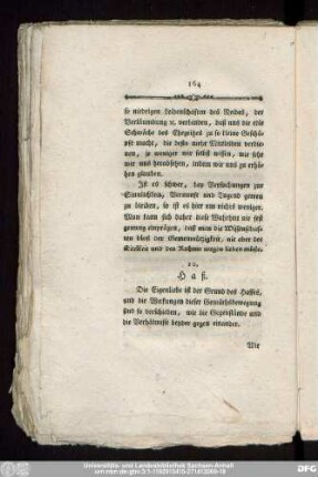 10. Haß.