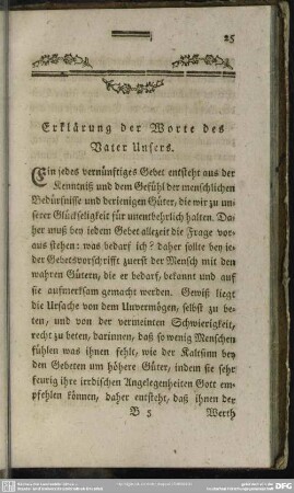 Erklärung der Worte des Vater Unsers