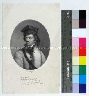 Porträt des polnischen Generals Tadeusz Kosciuszko