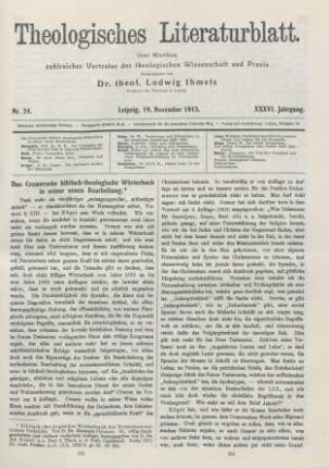 553-557 Das Cremersche biblisch-theologische Wörterbuch in seiner neuen Bearbeitung