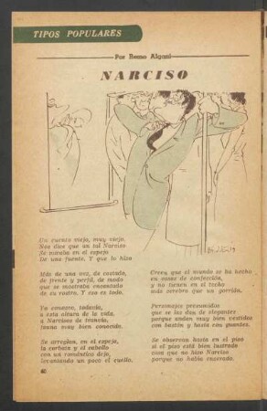 Narciso : Tipos populares