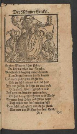 [Der Narr auff der Flaschen]