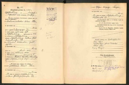 Standesamtsbuch der Stadt Aschaffenburg: Eheschließungen 252/1930 - 130/1931
