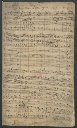 Siehe das ist Gottes Lamm; V (2), Coro, orch