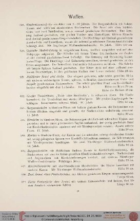 Waffen (Nr. 519-683)