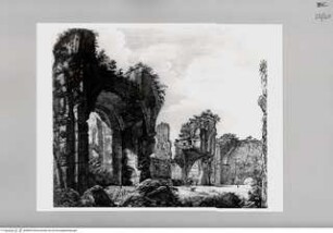 Le antichità romane., Tafel 40: Terme di Caracalla