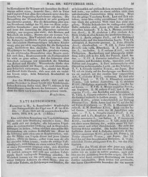 Kittlitz, F. H. v.: Kupfertafeln zur Naturgeschichte der Vögel. H. 1. Frankfurt am Main: Sauerländer 1832