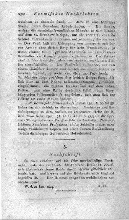 Nachschrift