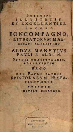 Epistolarum libri duodecim : Duobus nuper additis eiusdem, quae praefationes appellantur