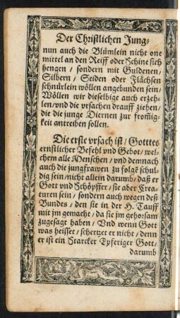 Die erste ursach ...