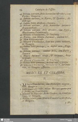 H. Mercure Et Cinabre
